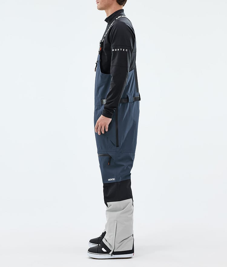 Montec Arch Snowboardbyxa Herr Metal Blue/Black/Light Grey, Image 2 of 6