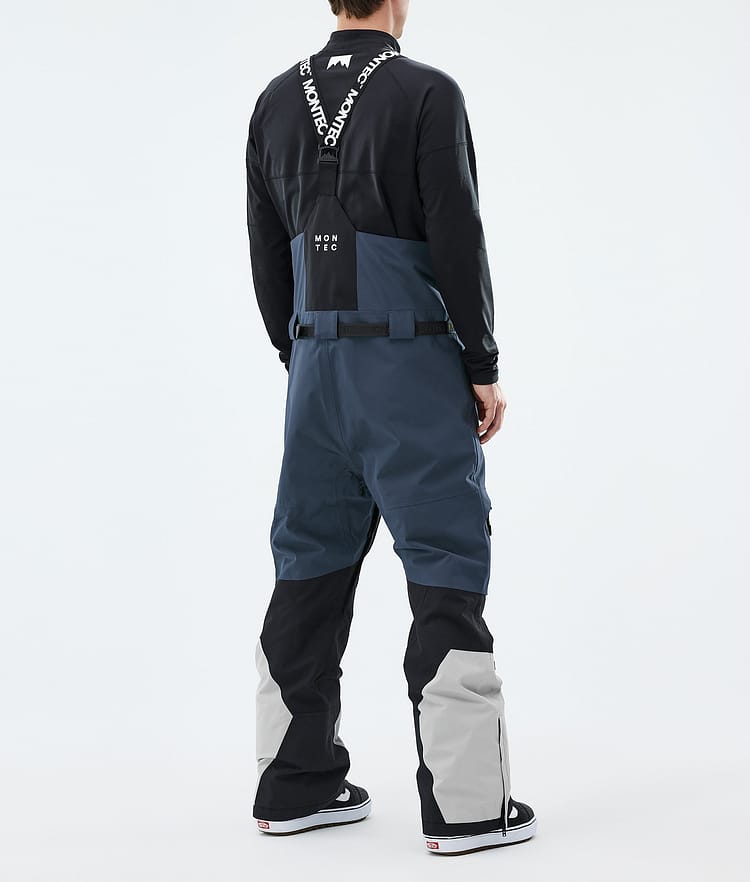 Montec Arch Snowboardbyxa Herr Metal Blue/Black/Light Grey, Image 3 of 6