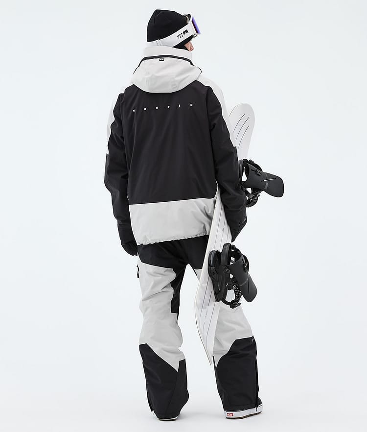 Montec Morpheus Snowboardjacka Herr Light Grey/Black, Bild 3 av 9