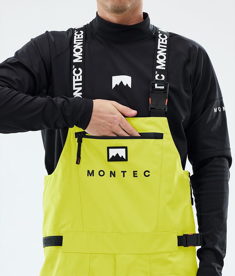Montec Arch Skidbyxa Herr Bright Yellow/Black, Bild 5 av 6