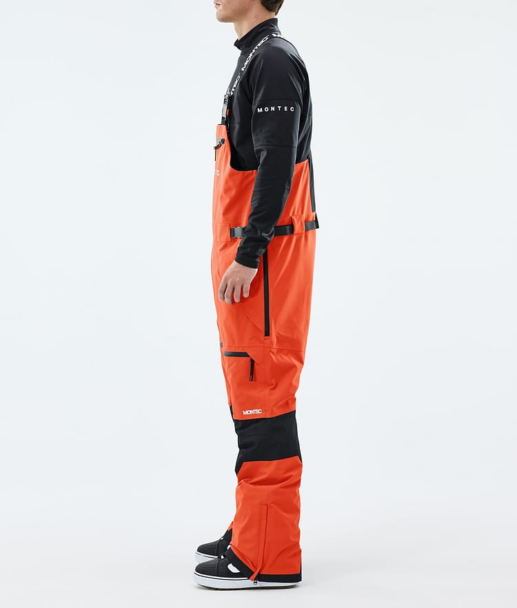 Montec Arch Snowboardbyxa Herr Orange/Black, Bild 2 av 6