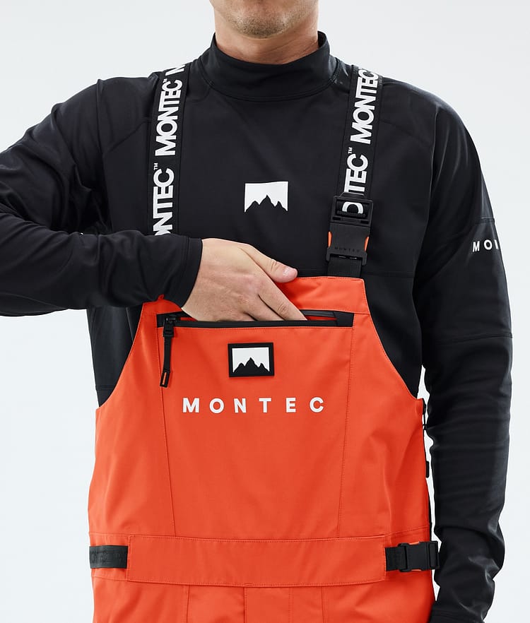 Montec Arch Skidbyxa Herr Orange/Black, Bild 5 av 6