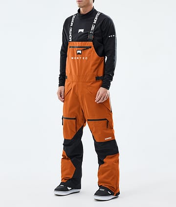 Montec Arch Snowboardbyxa Burned Orange/Black
