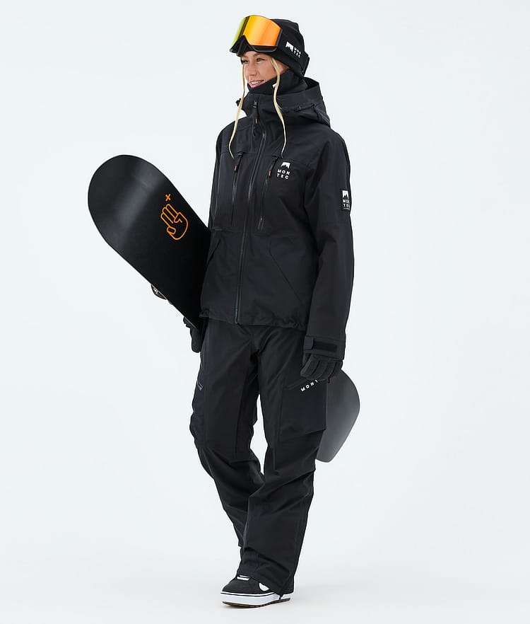 Montec Apoc W Snowboardbyxa Dam Black, Image 2 of 6