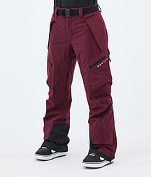 Montec Apoc W Snowboardbyxa Dam Burgundy
