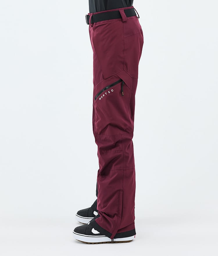 Montec Apoc W Snowboardbyxa Dam Burgundy, Bild 3 av 6