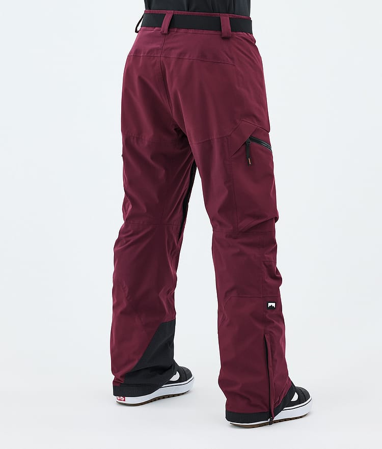 Montec Apoc W Snowboardbyxa Dam Burgundy, Bild 4 av 6