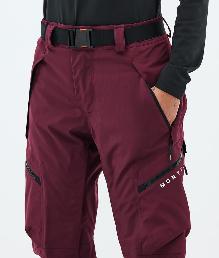 Montec Apoc W Snowboardbyxa Dam Burgundy, Bild 5 av 6