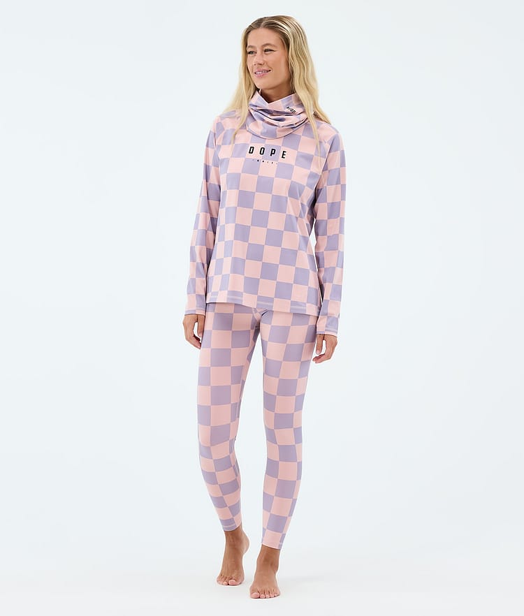 Dope Snuggle W Underställströja Dam MMIX Squares, Image 3 of 7