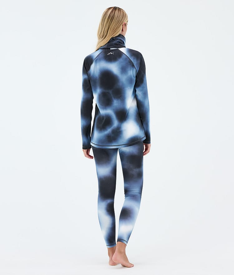 Dope Snuggle W Underställströja Dam MMIX Dark Blue Tiedye, Bild 4 av 7