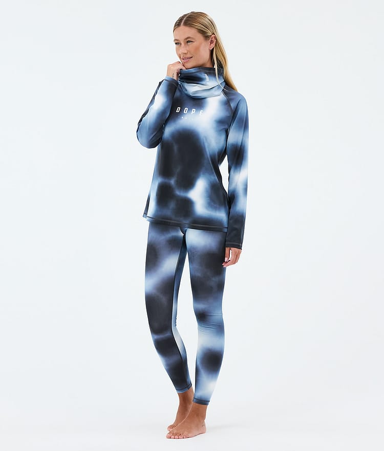 Dope Snuggle W Underställsbyxa Dam MMIX Dark Blue Tiedye, Image 3 of 7