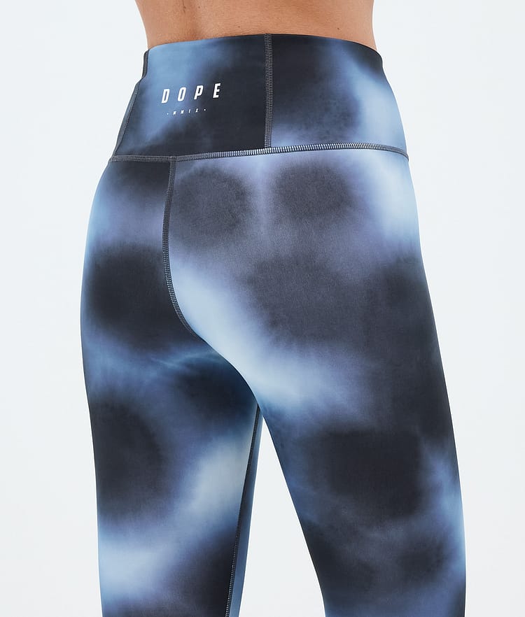 Dope Snuggle W Underställsbyxa Dam MMIX Dark Blue Tiedye, Image 6 of 7