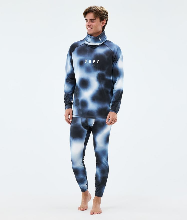 Dope Snuggle Underställsbyxa Herr MMIX Dark Blue Tiedye, Image 3 of 7