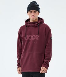 Dope Cozy II Fleecehood Herr Burgundy