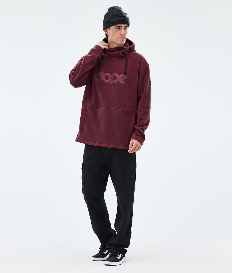 Dope Cozy II Fleecehood Herr Burgundy, Image 3 of 7