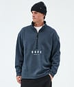 Dope Comfee Mellanlagströja Herr Metal Blue