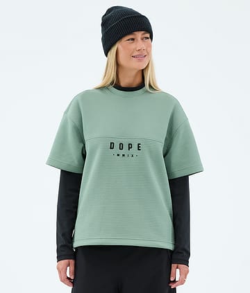 Dope Forge W Mellanlager T-shirt Faded Green