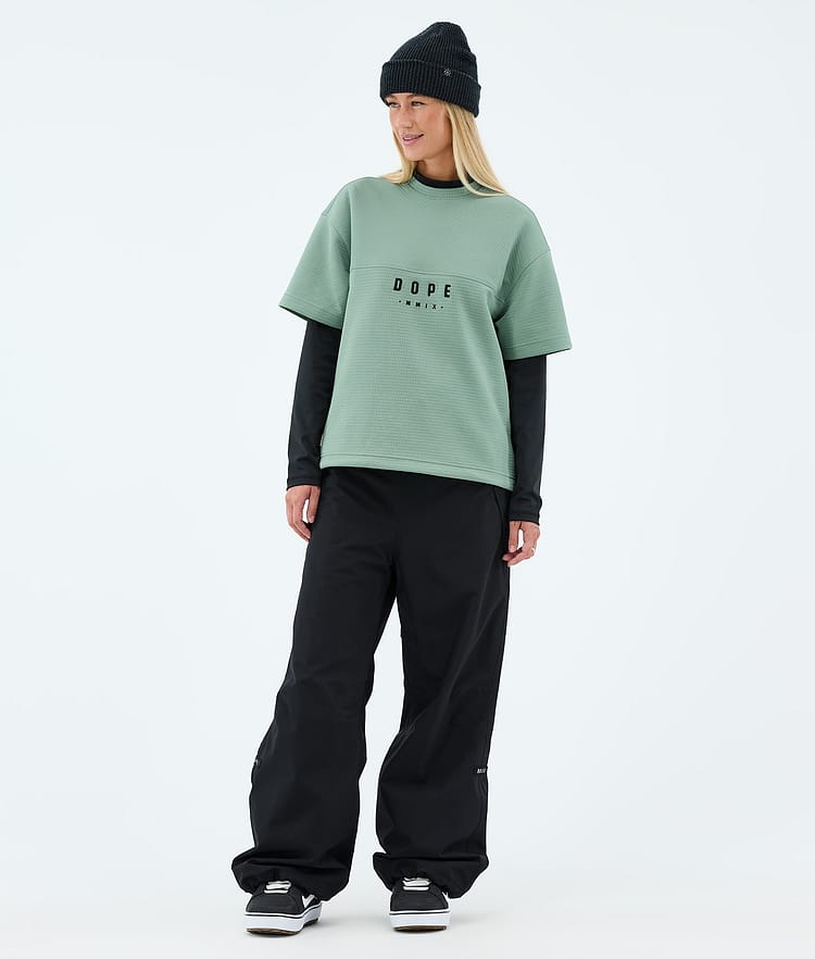 Dope Forge W Mellanlager T-shirt Dam Faded Green, Image 4 of 6