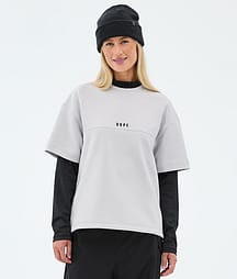 Dope Forge W Mellanlager T-shirt Dam MID Light Grey