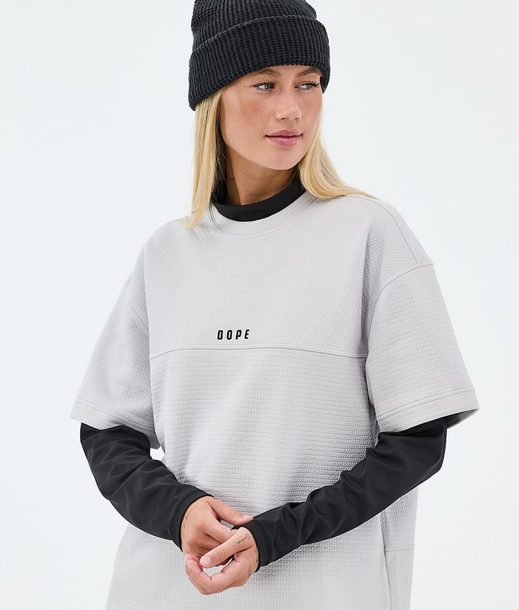 Dope Forge W Mellanlager T-shirt Dam MID Light Grey, Image 3 of 6