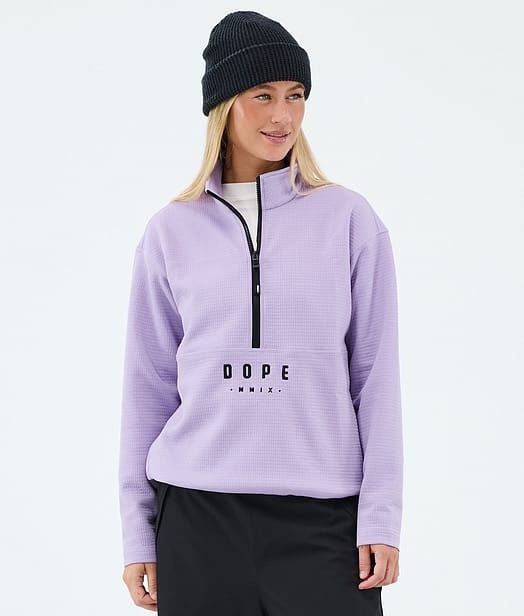 Dope Comfee W Mellanlagströja Kvinna Faded Violet