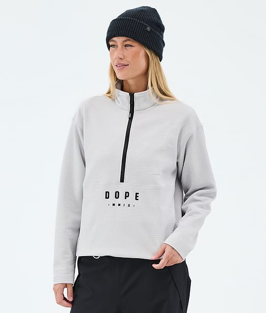 Dope Comfee W Mellanlagströja Kvinna Light Grey