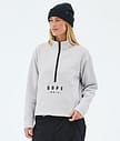 Dope Comfee W Mellanlagströja Dam Light Grey