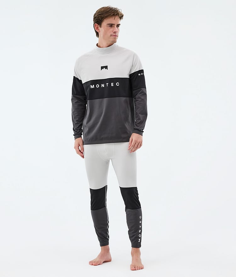 Montec Alpha Underställströja Herr Light Grey/Black/Phantom, Image 3 of 5