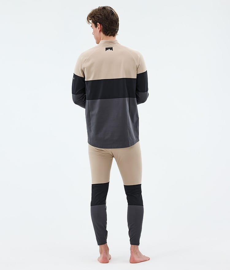 Montec Alpha Underställströja Herr Sand/Black/Phantom, Image 4 of 5