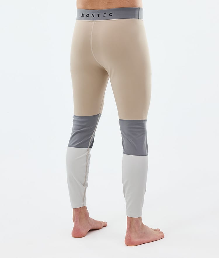 Montec Alpha Underställsbyxa Herr Sand/Light Pearl/Light Grey, Image 2 of 7