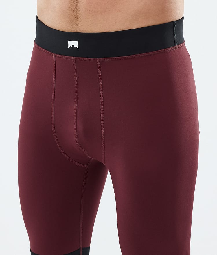 Montec Alpha Underställsbyxa Herr Burgundy/Black/Light Grey, Image 5 of 7