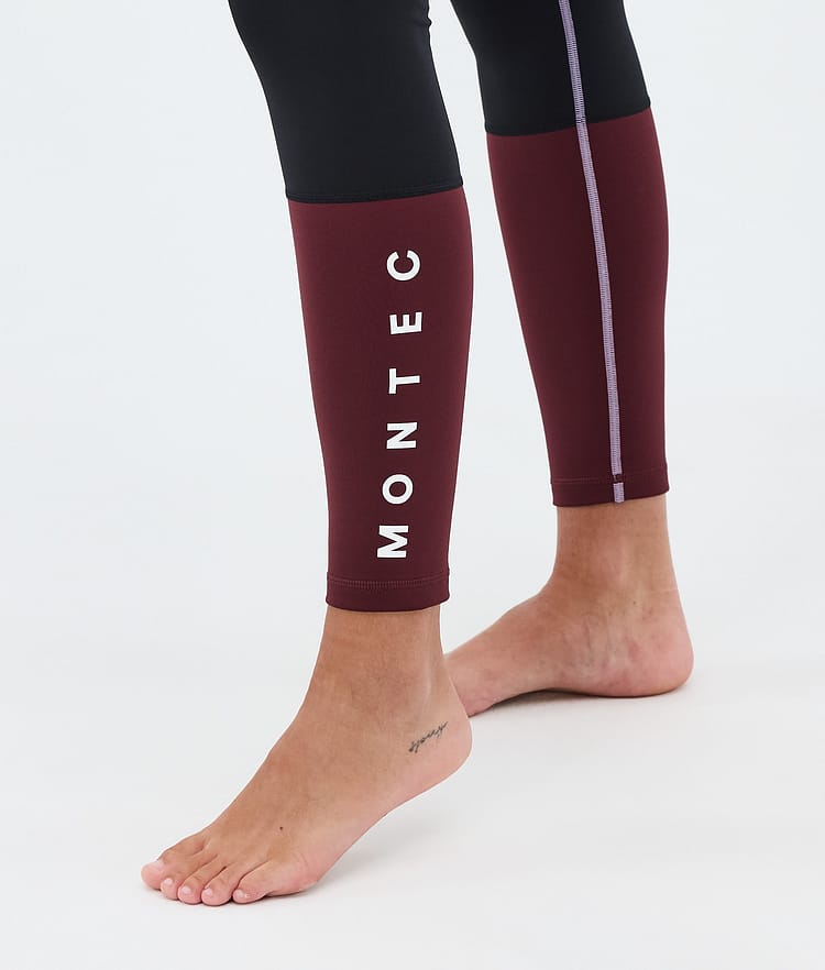 Montec Alpha W Underställsbyxa Dam Faded Violet/Black/Burgundy, Image 7 of 7