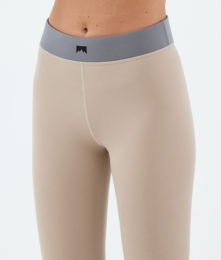 Montec Alpha W Underställsbyxa Dam Sand/Light Pearl/Light Grey, Image 5 of 7