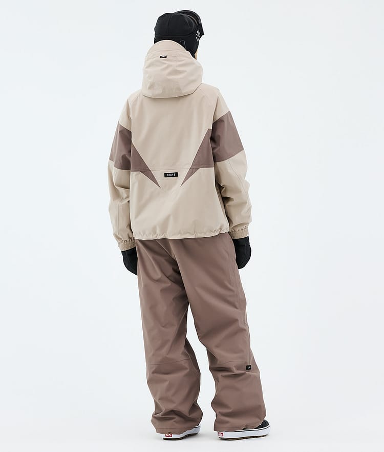 Dope Spartan W Snowboardoutfit Dam Sand/Walnut, Bild 3 av 3