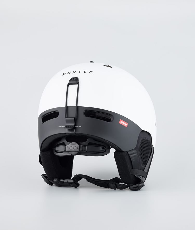 Montec Auric Cut Backcountry Skidhjälm Montec White, Bild 3 av 9