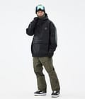 Dope Cyclone Snowboardoutfit Herr Black/Olive Green, Image 1 of 2