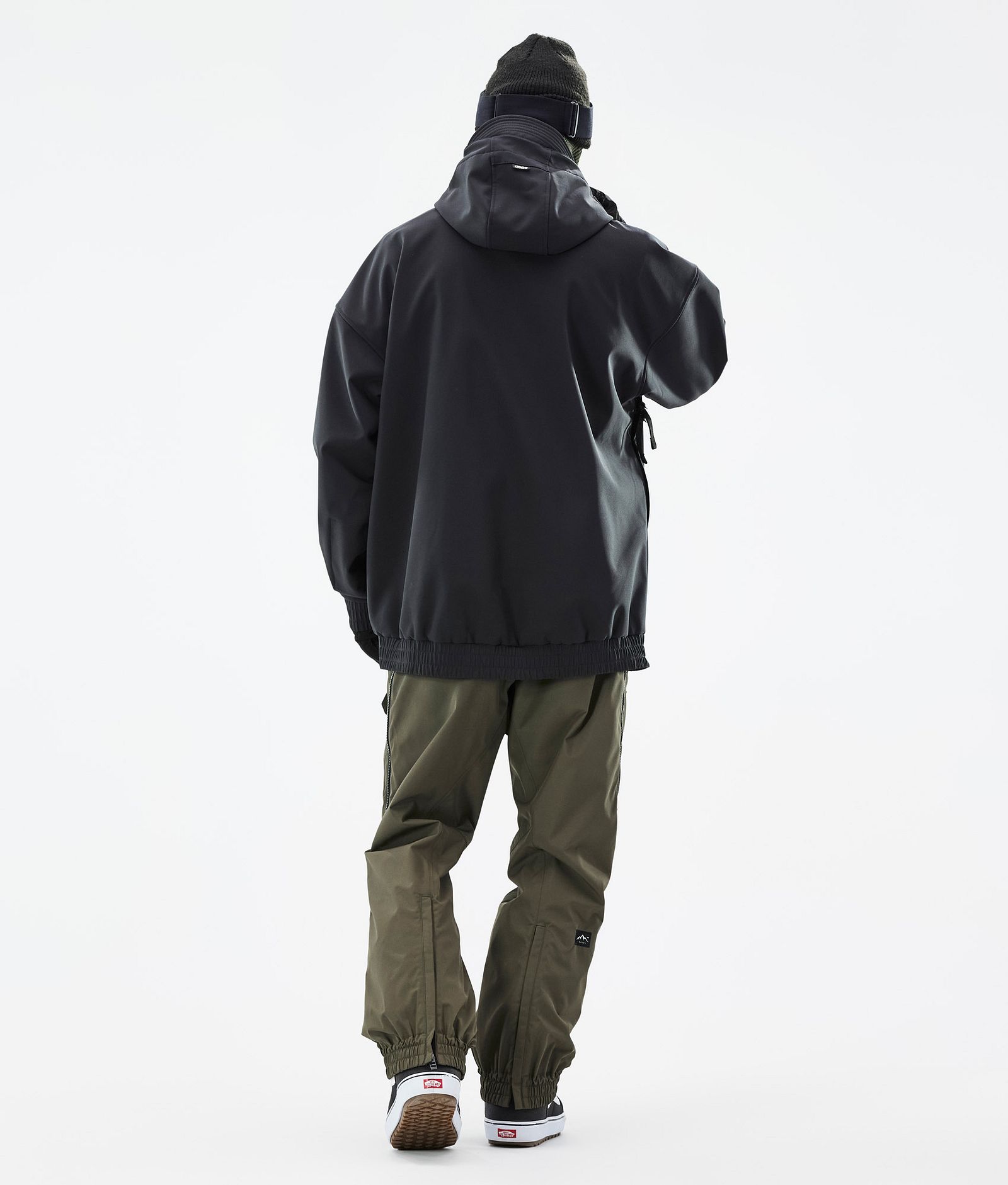 Dope Cyclone Snowboardoutfit Herr Black/Olive Green