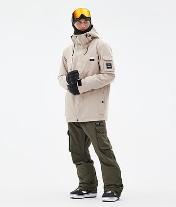 Dope Adept Snowboardoutfit Man Sand/Olive Green