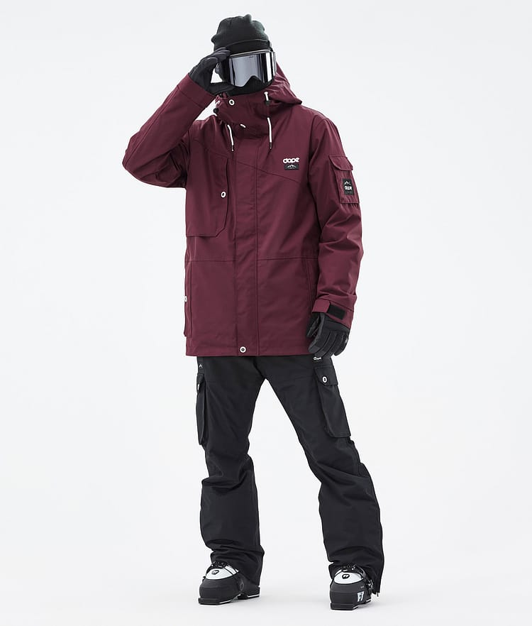 Dope Adept Skidoutfit Herr Burgundy/Black, Image 1 of 2