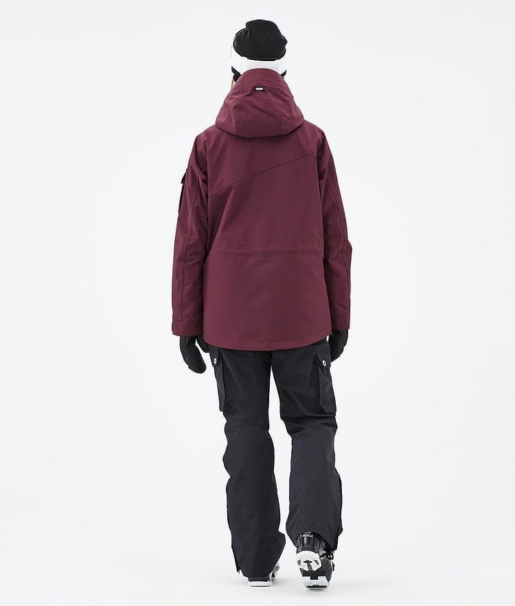 Dope Adept W Skidoutfit Dam Burgundy/Black, Image 2 of 2