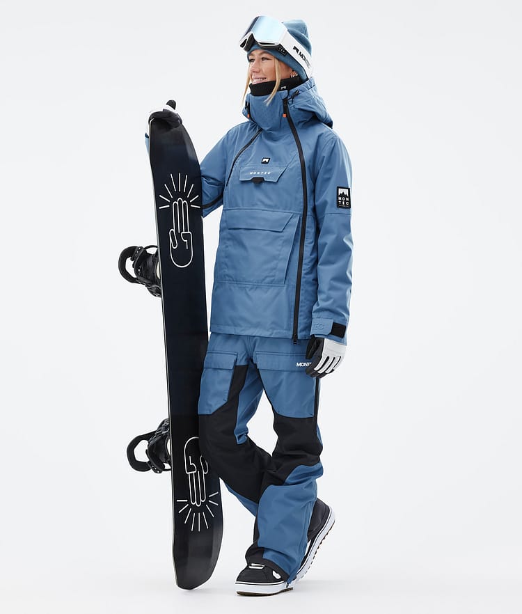 Montec Doom W Snowboardoutfit Dam Blue Steel/Black
