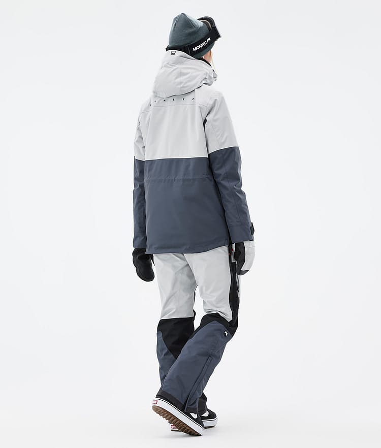 Montec Dune W Snowboardoutfit Dam Light Grey/Black/Metal Blue