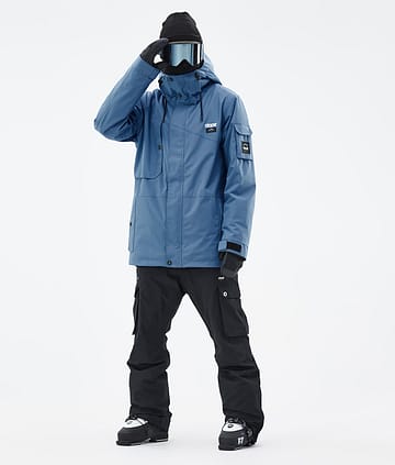 Dope Adept Skidoutfit Man Blue Steel/Black