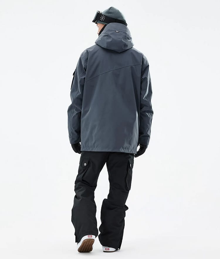 Dope Adept Snowboardoutfit Herr Metal Blue/Black