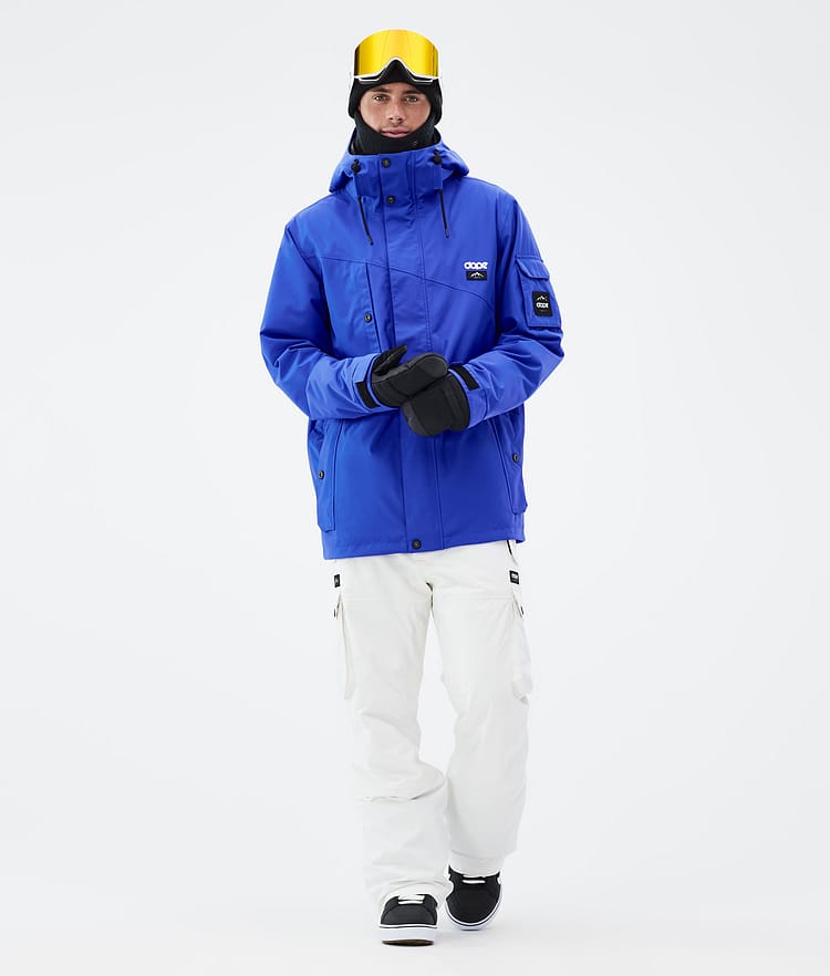 Dope Adept Snowboardoutfit Herr Cobalt Blue/Old White