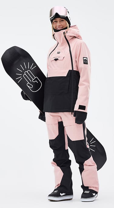 Montec Doom W Snowboardoutfit Kvinna Soft Pink/Black