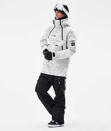 Dope Akin Snowboardoutfit Grey Camo/Black