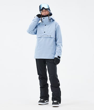 Dope Legacy W Snowboard Outfit Light Blue/Black