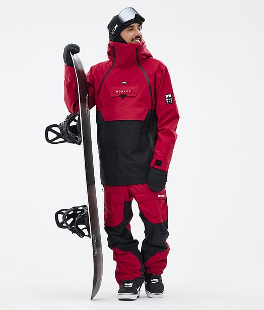 Montec Doom Snowboardoutfit Deep Red/Black