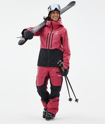 Montec Moss W Skidoutfit Dam Light Red/Black